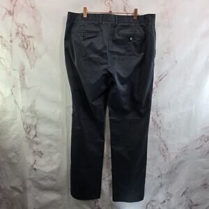Bonobos Pants Mens 35 X 32 Black Dark Gray Chino Tuesday Slacks Cotton Weekend